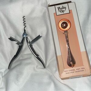 Pinky up tablespoon and triple usage win opener